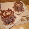 Jackwanko's cooksnap of when they made プチ・ブッシュドノエル.