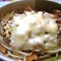 yoshiming's cooksnap of when they made もやしの納豆チーズ焼き.