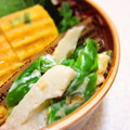 ｕｕｕ's cooksnap of when they made ピーマンとちくわの梅マヨおかか和え.