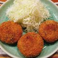 demy427's cooksnap of when they made ちょびっと豪華♪牛肉のペッパーコロッケ.
