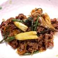 γυмιсо's cooksnap of when they made 豚肉と山菜水煮の炒め物.
