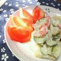 キョク's cooksnap of when they made お母さん直伝★ポテトサラダ.