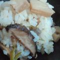 りお７８４２２'s cooksnap of when they made おせちの残りで炊き込みごはん.