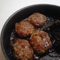 クリボンズ's cooksnap of when they made 具だくさん！根菜ゴロゴロ豚ひき肉のつくね.