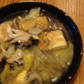 niconoco's cooksnap of when they made お揚げと白菜、舞茸の炊いたん.