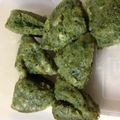 みちころりんご's cooksnap of when they made ルクエで♪小松菜とバナナの蒸しパン.