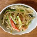 Ｋasumi's cooksnap of when they made もやきゅうカニかまサラダ☆.