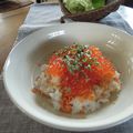 bobitin's cooksnap of when they made 超手抜き！鮭といくらの親子ご飯♪♫♬.