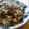 ふっくりん子's cooksnap of when they made ひじきバターチャーハン.