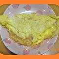 ゆけり３兄弟's cooksnap of when they made 卵かけごはんのオムライス.