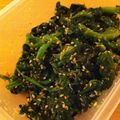 miccodon's cooksnap of when they made 誰でも出来る☆ほうれん草の胡麻和え.