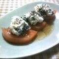 ねっちゃんっ's cooksnap of when they made 黒豆クリｰムチｰズをトマトに乗せて.