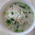 みみもぐら's cooksnap of when they made ホタテでいいおダシ♪中華風七草粥.