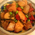 masamow's cooksnap of when they made 里芋と鶏肉の煮もの.