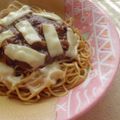 melonty's cooksnap of when they made 余ったハヤシライスで焼きそば★.