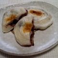 puniＫ's cooksnap of when they made 冷めても柔らか♪くるみ入り梅が枝餅風.