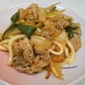 ゆりまる2011's cooksnap of when they made お手軽～。豚キムチ◇焼うどん♪.