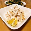 マッハママ's cooksnap of when they made 蒸鶏のゆずコショウマヨ和え.