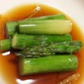 akiaki76's cooksnap of when they made 簡単♪材料３品！焼きアスパラのおひたし.