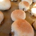 katachan's cooksnap of when they made 薄皮で具だくさん　カボチャのおやき.