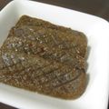 カヌレ３１４'s cooksnap of when they made こんにゃくステーキ.