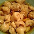 ナマケボン's cooksnap of when they made とり皮のピリ辛煮☆.
