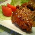 ま-子's cooksnap of when they made 大葉肉の巻き巻き和風豆腐ステーキ.