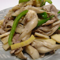 春夏ママ's cooksnap of when they made 豚とタケノコのさっぱり塩炒め.