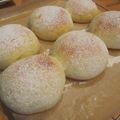 parka◎'s cooksnap of when they made 翌日もふんわり☆ミルクパン。.