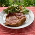 horseland's cooksnap of when they made ☘️わさび風味のチキンステーキ☘️.