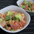 korochiro's cooksnap of when they made お酒に合うよ♪アボカドマヨマスタード和え.