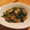 週末パパ's cooksnap of when they made 牡蠣とほうれん草のチャチャッと炒め.