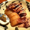 yukoing's cooksnap of when they made イカ大根の焼き肝添え♪.