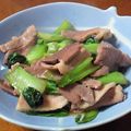 じゅん♪'s cooksnap of when they made 時短！豚バラ肉と青梗菜の炒め.