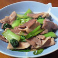 じゅん♪'s cooksnap of when they made 時短！豚バラ肉と青梗菜の炒め.