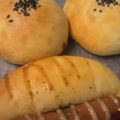 ふなたん's cooksnap of when they made 次の日もふんわり✿生クリ生地の惣菜パン.