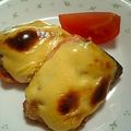 ちゅにこ's cooksnap of when they made 鮭の味噌マヨチーズ焼き.