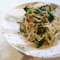Kenmamac's cooksnap of when they made 簡単すぎるもやしのナムル.