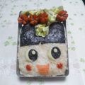 kimiko2564's cooksnap of when they made たまごっちの　まめっち　キャラ弁にも.