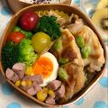 木漏れ日の台所's cooksnap of when they made 20240510娘ちゃん息子っちのお弁当.