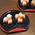 Ｐ子ママ's cooksnap of when they made 羊羹で簡単☆アジアンスイーツもどき2種.