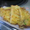 こずっぺ's cooksnap of when they made じゃがいもと葱のチヂミ.