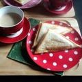 fuminko☆'s cooksnap of when they made 簡単‼グラタンのホットサンド.