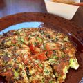 葵子☆'s cooksnap of when they made じゃがいも＆キャベツのベジチヂミ.