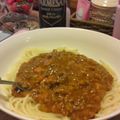 ぶたまん8号's cooksnap of when they made 簡単ミートスパゲティー.