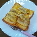 さくら＊ねこ's cooksnap of when they made ブランチに♪フレンチトーストと焼きバナナ.