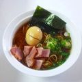 はつこたん's cooksnap of when they made 安い肉で焼き豚もどきde醤油ラーメン.