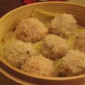 ねずこう's cooksnap of when they made 肉だんごのもち米蒸し.