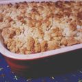 epicureanのり's cooksnap of when they made りんごのクランブルケーキ.