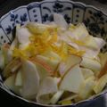 shibainu1's cooksnap of when they made かぶとりんごの柚香サラダ.